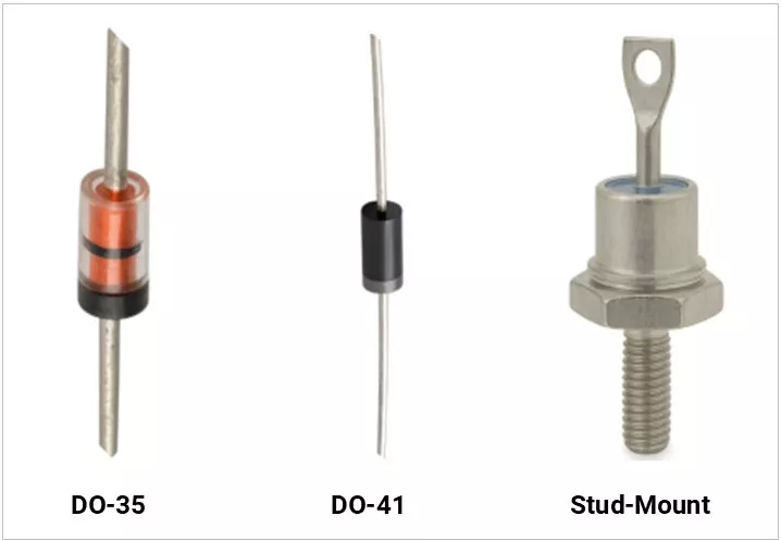 Diode-through-whole-packages