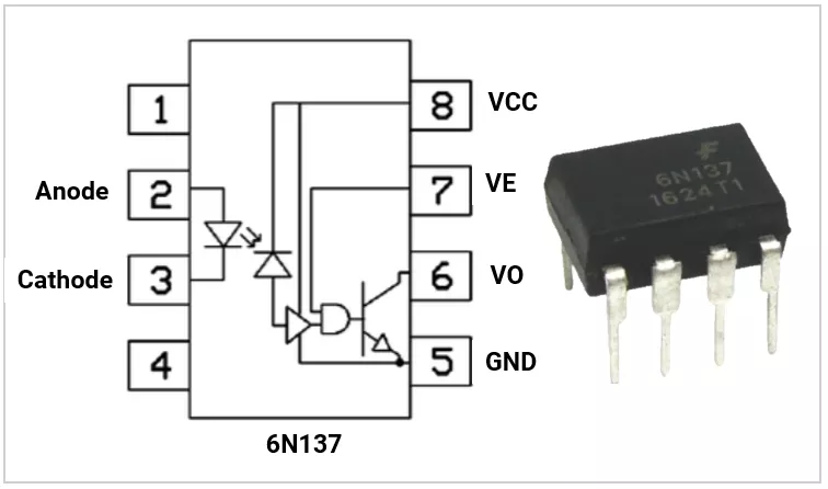 6N137-pinout