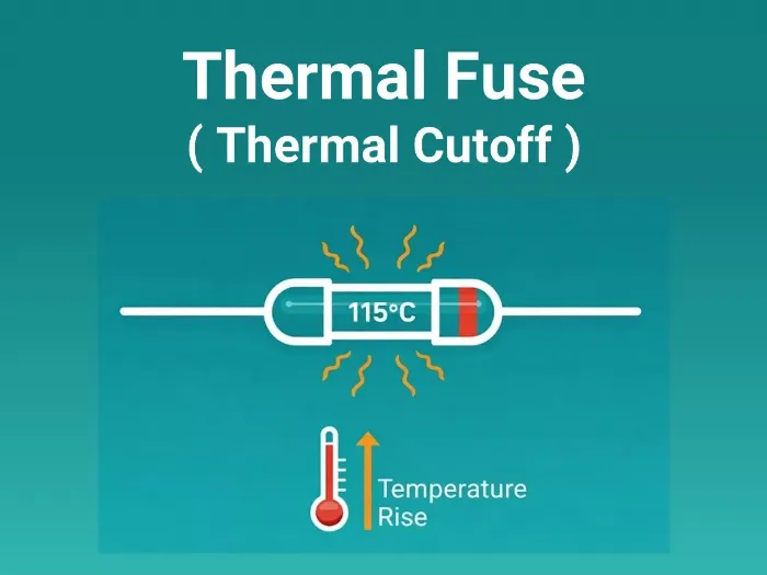Thermal Fuse ( Thermal Cutoff )