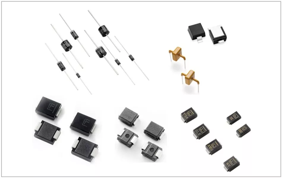 Different-types-of-TVS-Diodes