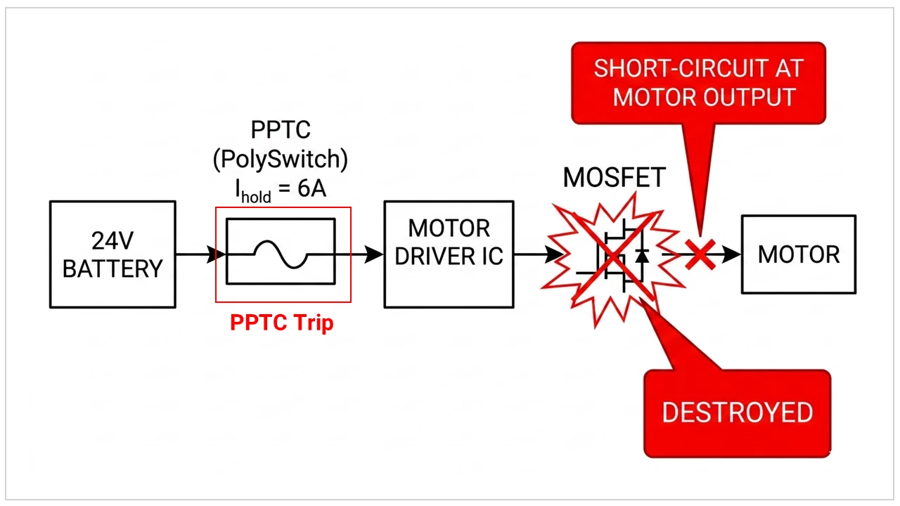 mosfet-short-circuit-failure