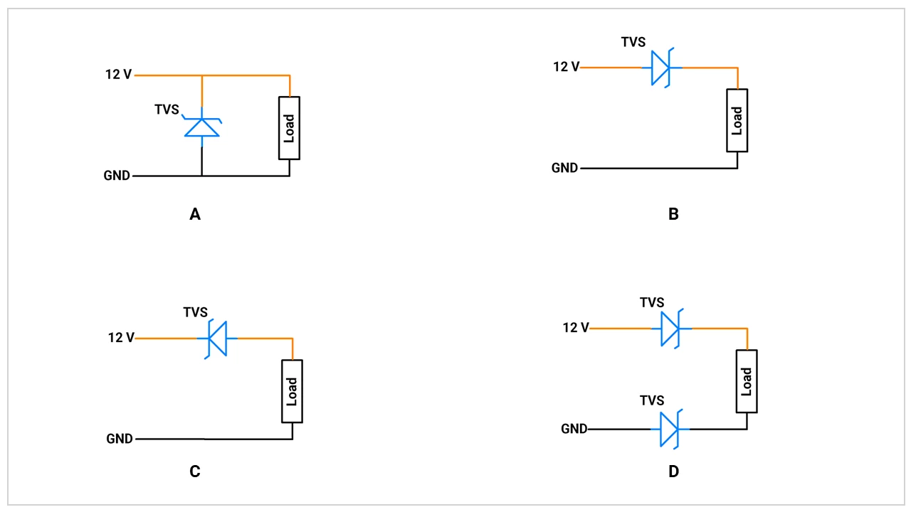 TVS-diode-4-circuits