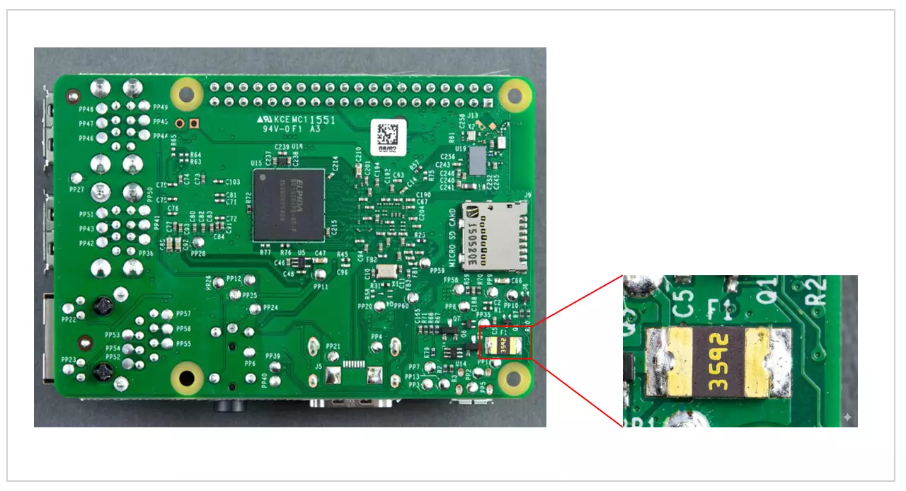 Polyfuse-on-PCB