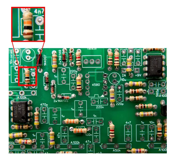 10K-Resistor-on-PCB