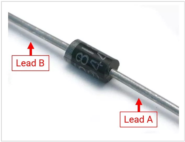 Through-hole-diode