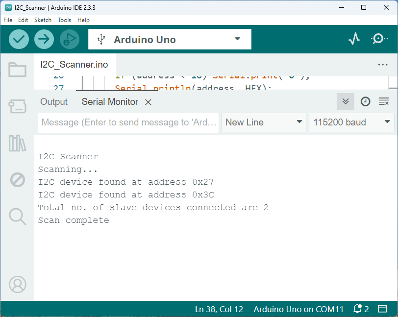 Serial-terminal-output