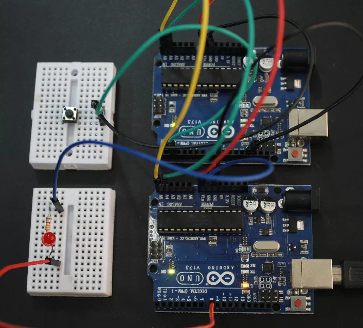 I2C-LED-toggling-Hardware