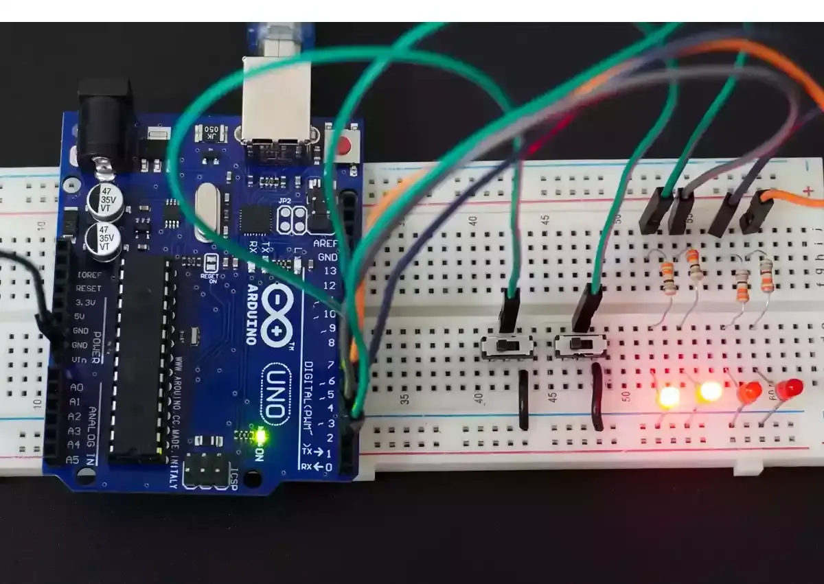 Hardware-setup-of-logic-gate