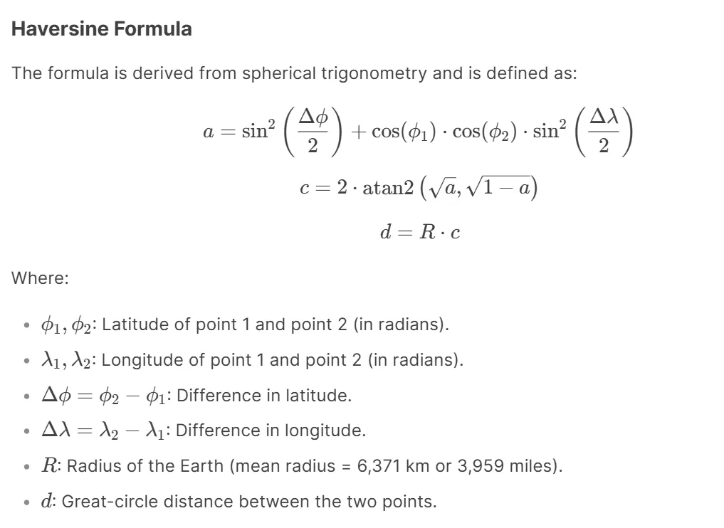 Haversine-Formula-description