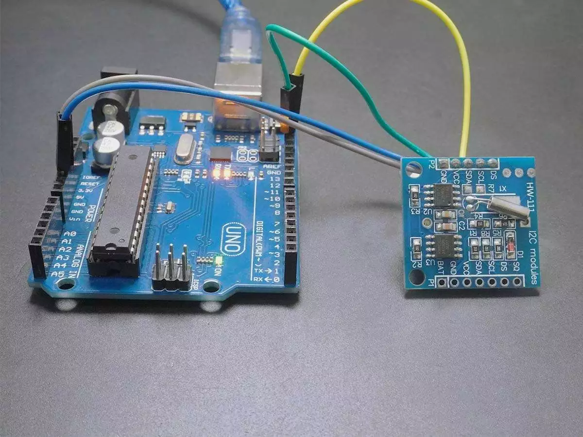 RTC-Ds1307-Hardware-Seutp